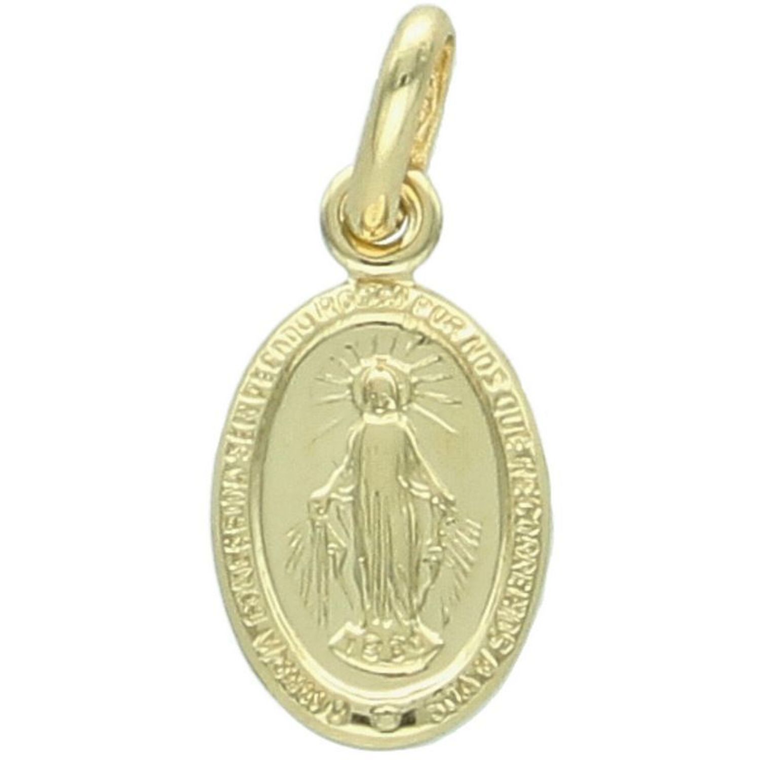 Zawieszka złota ZA 1533S 585 – Medalik Matka Boska Niepokalana.jpg